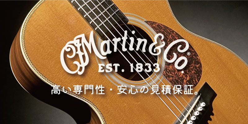 Martin(マーチン)ギター買取価格表　楽器買取専門リコレクションズ